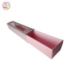 Birthday Cupcake Boxes With Clear Window Sliding Type OEM Service