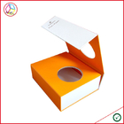 CMYK Printing Cubic Shape Magnetic Paper Box For Eye Lash Package